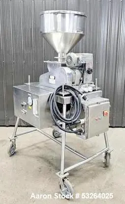 Stainless Hammer Mill by Fitzpatrick – Screw Feeder, Mounted on Casters