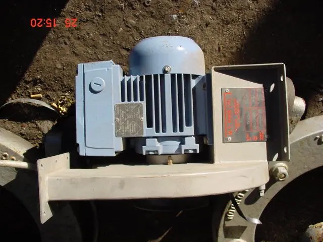 S/S Centrifugal Fan 0.75 Kw Flp