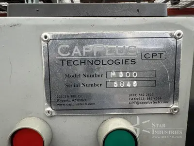 Used MARBURG M-500-SV Capsule Banders / Sealers | Star Industries #1253778