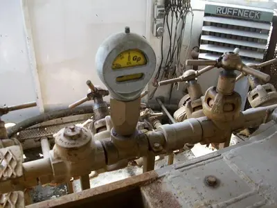 USED OILWELL SA-640-5 TRIPLEX MUD PUMP