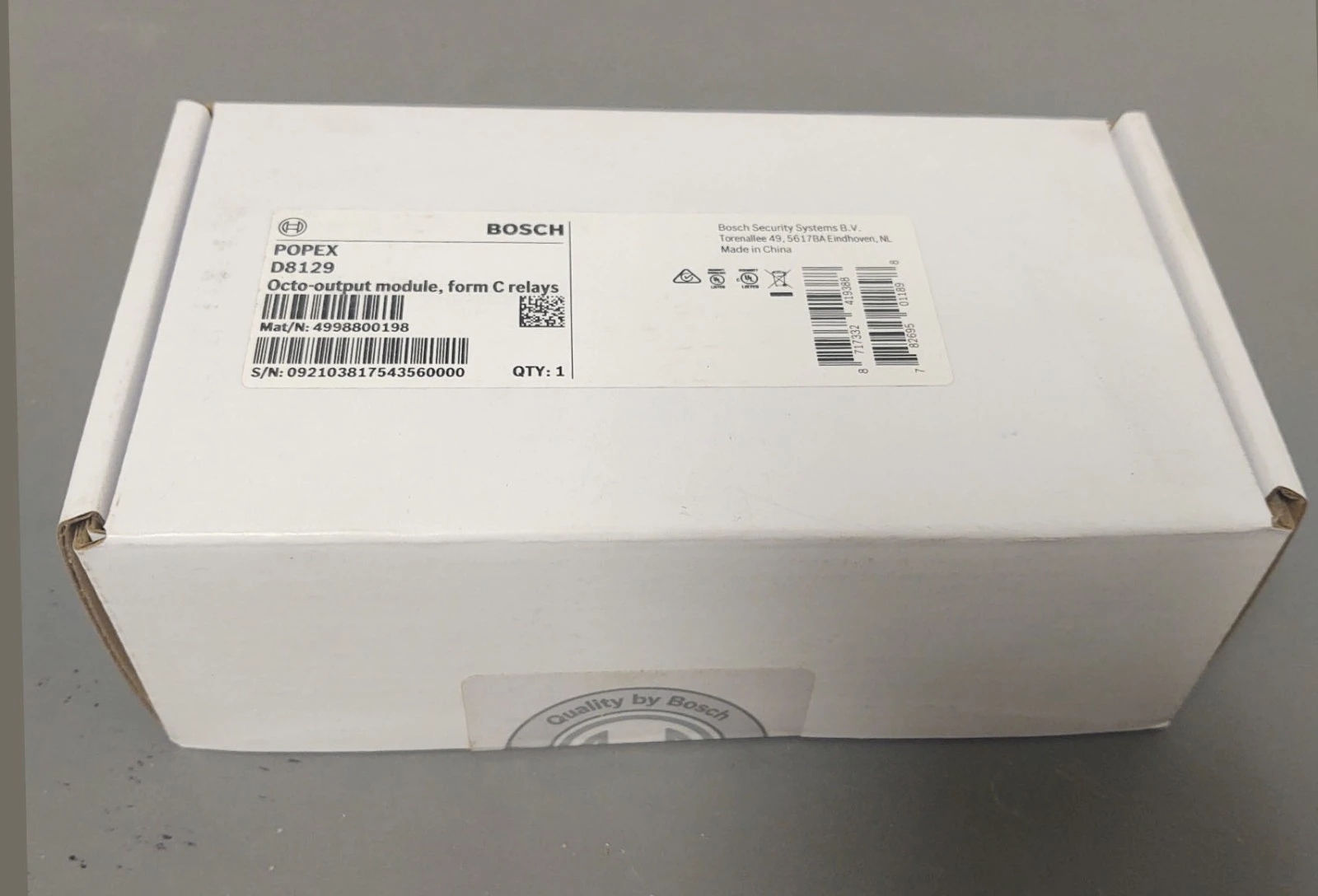 NEW Bosch POPEX D8129