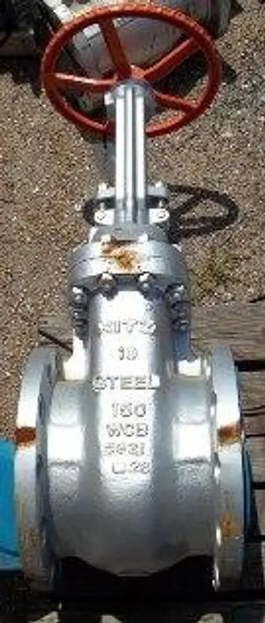 QTY. 1. KITZ 10" 150 FLANGED RAISED FACE GATE VALV...