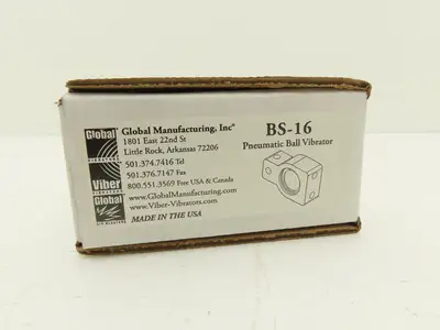 Global BS-16 Pneumatic Industrial Ball Vibrator Bin Shaker 10cfm 80psi 14800 RPM