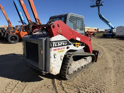 Used 2022 TAKEUCHI TL12V2 CR VERTICAL LIFT SKIDSTEER Skid Steer Loaders Alberta CA | Adcock Equipment #1418139