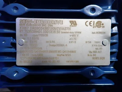 USED 2017 MOTION INDEX DRIVES TMF200014350RHCV1006