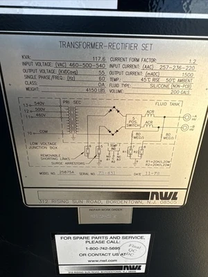 USED NWL 25875A