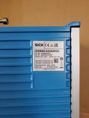 SICK ICI890-34110 Camera Scanner Module, 24VDC, 100W, 10A. WH#2