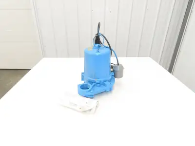 Monarch WS 30A Cast Iron Submersible Sewage Sump Pump with Float 2"NPT 115V