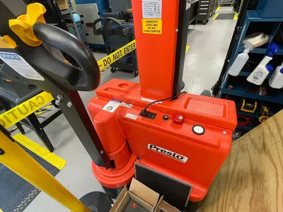 Used 2021 PRESTO LIFTS POWERSTAK 2200 Electric Forklifts Maryland US | Clark Machinery Sales, LLC #1425702