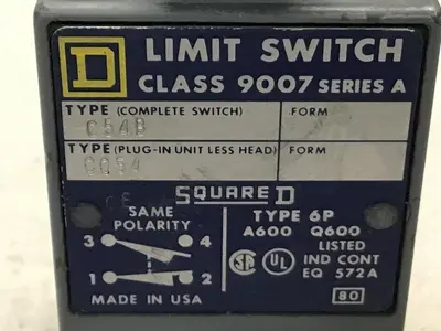USED SQUARE D 9007-C54B
