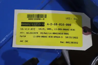 NELES METSO VALMET AWC VALVE NEW OR REBUILT UNIT
