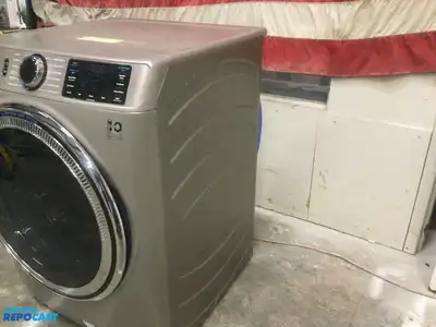USED GE FRONT LOAD  POWER STEAM WASHER ENERGY STAR HIGH EFFICIENCY