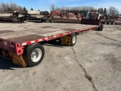 Used 2007 FONTAINE _UNKNOWN_ Flatbed Trailers Iowa US | Kading Ag #1501678