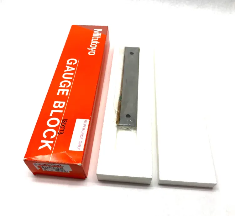 Used MITUTOYO RECTANGULAR GAGE BLOCK 250MM ASMEK/YJ Gage Blocks | Maverick Industrial Sales #1112383