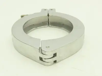 Nor-Cal NW-50-CP Aluminum Wing Nut Clamp for DN 50 ISO-KF Flange Lot of 7