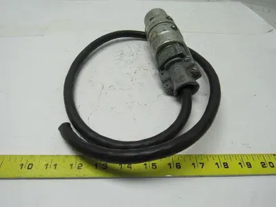 Russellstoll SKP9GC Ever-Lock 9 Pin Plug  20A 250VDC 600 VAC