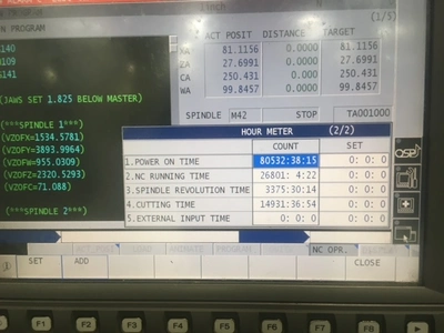 2010 OKUMA MULTUS B750-W/4000