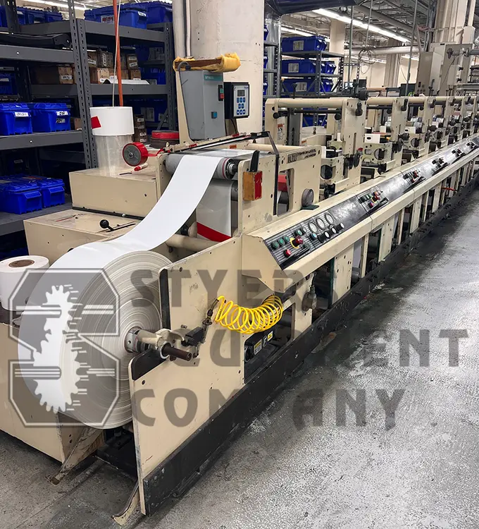 Used 1998 MARK ANDY 4150 Flexo Printing Presses Kansas US | Styers Equipment Company #225707