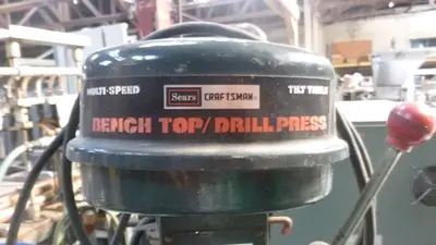 Press, Drill, Sears Craftsman, Table Benchtop, Tilt, Multi, #S743518