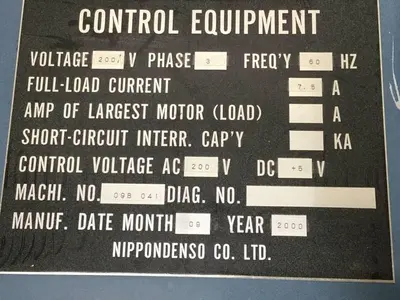 USED NIPPON DENSO VE-6787A