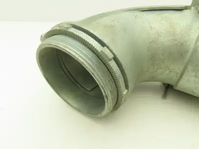 NA Metallic Flex Squeeze Connector 4" 90° Elbow Zinc Die Cast
