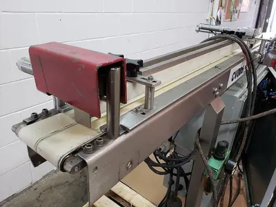 FMA 78"L Flat Belt Conveyor