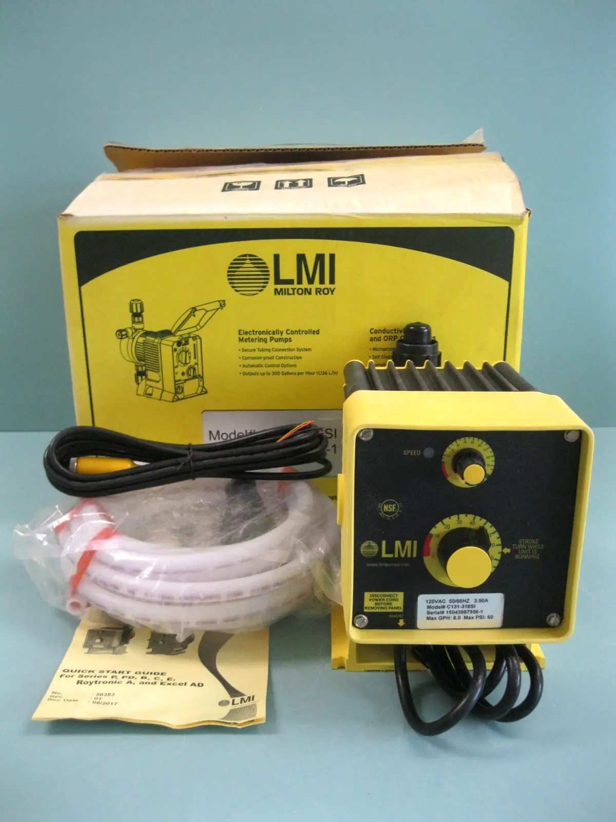 New | in-Stock LMI Milton Roy C131-318SI Miscellaneous Laboratory Equipment New Hampshire US | Bitter End Trading #1543104