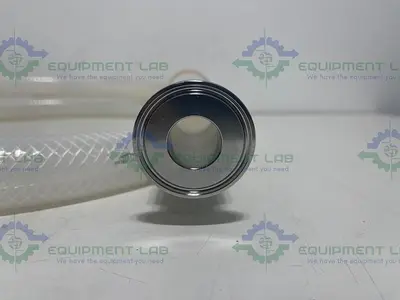 USED SAINT GOBAIN 23008067 PURE FIT 96" HOSE W/ 1/2" SANITARY FITTING 60PSI AT 20°C