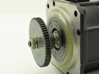 Fanuc A06B-0123-B175 AC Servo Motor 0.9kW 127V 3Ph 3000RPM Encoder A8600360T201