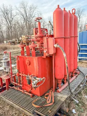 Used 2017 WRAYLINE ACCUMULATOR UNIT FOR BLOWOUT PREVENTER Accumulators Pennsylvania US | East West Machinery & Drilling #1417834