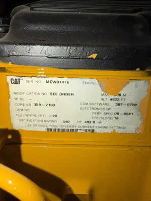 Used CAT C15 Diesel Engines Oklahoma US | Oil The Woodlands Group #1500952