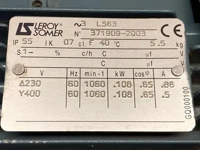 Used LEROY SOMER 3 LS63 Industrial Controls Ohio US | Surplus Asset Holdings #1242366