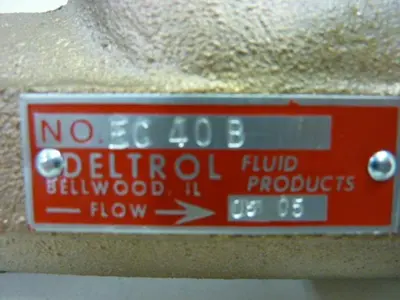USED DELTROL CONTROLS EC40B