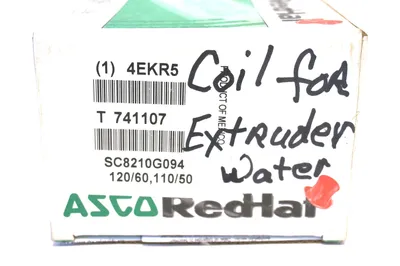 NEW ASCO REDHAT 4EKR5 SOLENOID COIL 120/60 110/50