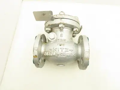 Kitz FIG.150SCOS Swing Check Valve Flanged 1-1/2"150 Class HF Seat CR13 Disk WCB