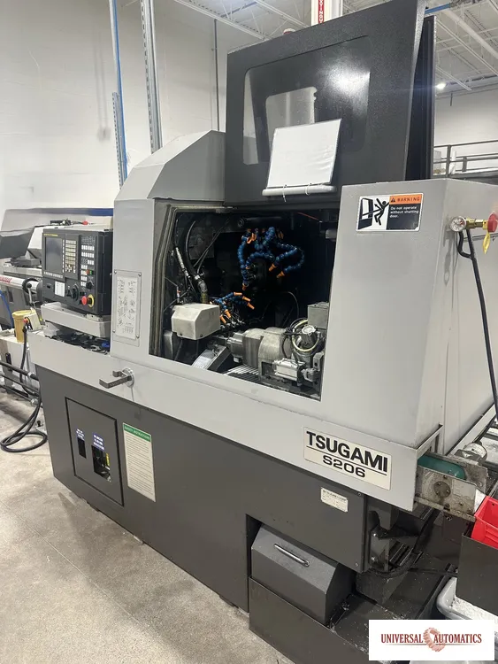 TSUGAMI S206 Swiss Type CNC Lathe