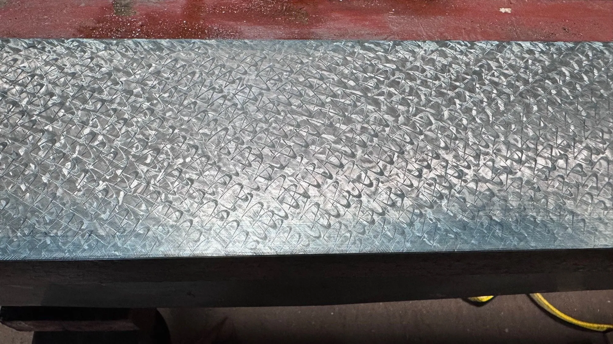 WEBSTER & BENNETT 72" Cross Rail & Turret Slide Re-grind, Re-scrape & Flake