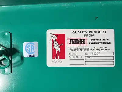 USED SCARBORO PUMP MFG. DP10-0151-DF1