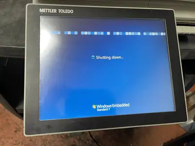 Used Toledo Used Toledo UCCW Smart Touch Counter Deli Produce Digital Scale with Printer 30lb Food Scales Illinois US | Falcon Restaurant Supply #1376079