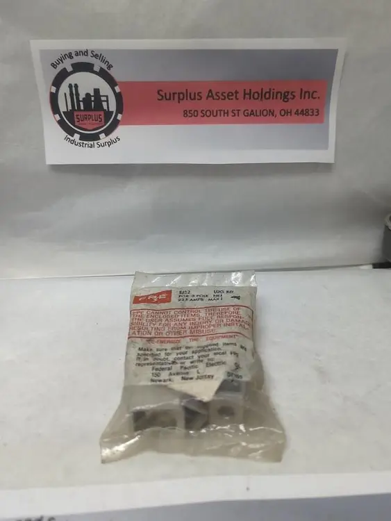 New | in-Stock FEDERAL PACIFIC EJ32 Miscellaneous Equipment (Electrical & Power) Ohio US | Surplus Asset Holdings #1245391