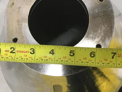 USED METAL FABRICATOR HOPPER