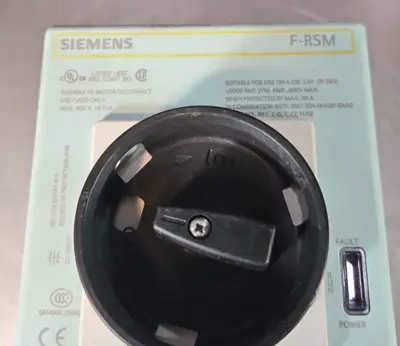 Siemens 3RK1304-0HS00-7AA0 F-RSM Disconnect Module 400V 16A 3Ph loc4B12
