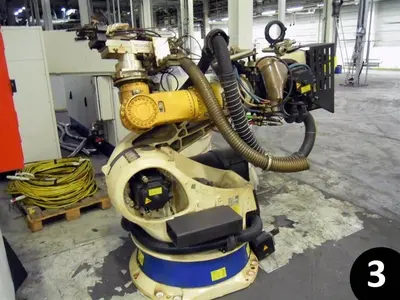 USED TRUMPF  - KUKA YAG LASER WELDING ROBOT