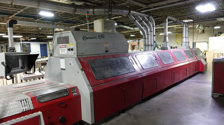 Used 2000 MULLER MARTINI Corona C12-31 Perfect Binders Ohio US | Machinery Solutions Group, Inc. #868871