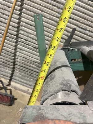Roach conveyor Slider belt 19' long 20" wide