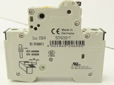 Siemens 5SY6110-7 Circuit Breaker 10A Lot of 13