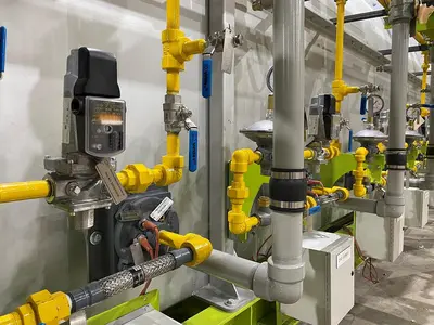 USED 2021 FEECO INTERNATIONAL INDIRECT ROTARY CALCINER SYSTEM