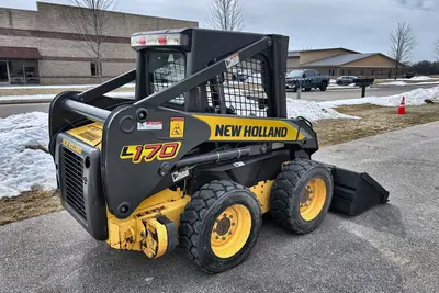 Used 2008 NEW HOLLAND L170 Skid Steer Loaders Wisconsin US | Proxy Equipment #1383125