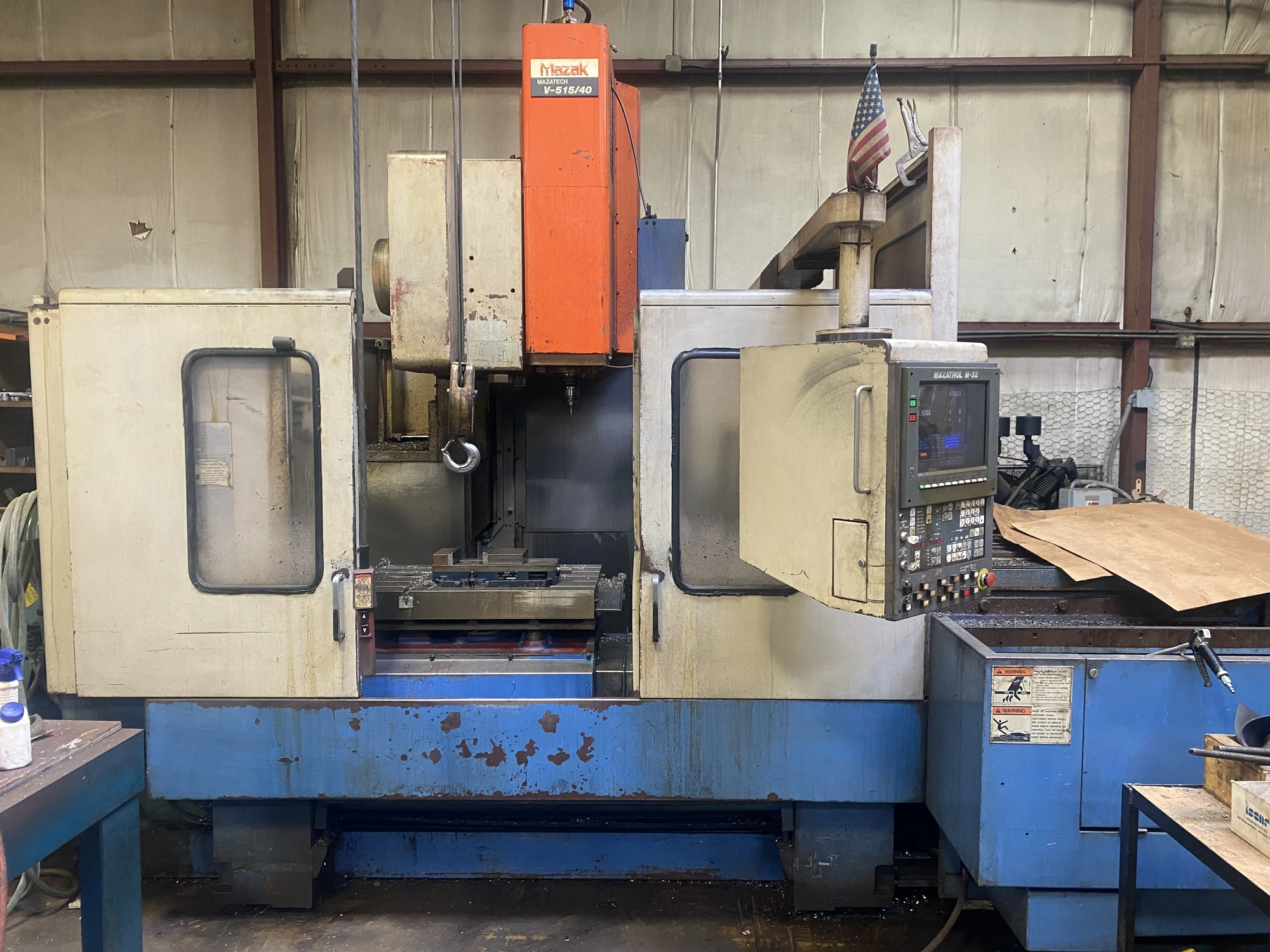 USED 1994 MAZAK MTV-515-40