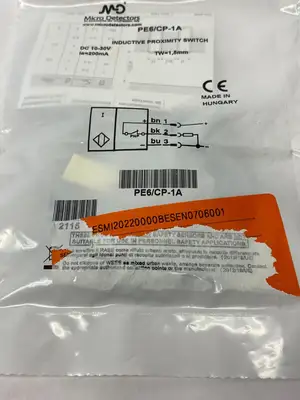 New | in-Stock Micro Detectors PE6/CP-1A Proximity Sensors Michigan US | Maverick Industrial Sales #1454208